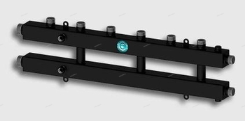 СЕВЕР КМ4 Коллектор комбинированный - Профессиональное сантехническое и инженерное оборудования для систем отопления, водоснабжения, холодоснабжения, газоснабжения. Умные технологии, Екатеринбург