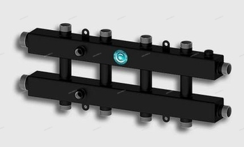 СЕВЕР КМ5 Коллектор комбинированный - Профессиональное сантехническое и инженерное оборудования для систем отопления, водоснабжения, холодоснабжения, газоснабжения. Умные технологии, Екатеринбург