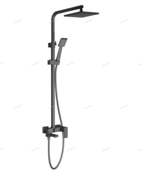 Timo Selene душ. система SX-2013/03 black (3-х режимная) чёрная матовая - Профессиональное сантехническое и инженерное оборудования для систем отопления, водоснабжения, холодоснабжения, газоснабжения. Умные технологии, Екатеринбург