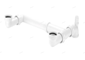 Универсальный соединительный патрубок для мойки с 2-мя чашами - Профессиональное сантехническое и инженерное оборудования для систем отопления, водоснабжения, холодоснабжения, газоснабжения. Умные технологии, Екатеринбург