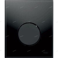 TECEloop Urinal, панель смыва для писсуара, Стекло Черное, Клавиша Чёрная - Профессиональное сантехническое и инженерное оборудования для систем отопления, водоснабжения, холодоснабжения, газоснабжения. Умные технологии, Екатеринбург