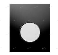 TECEloop Urinal, панель смыва для писсуара, Стекло Черное, Клавиша Хром Глянцевый - Профессиональное сантехническое и инженерное оборудования для систем отопления, водоснабжения, холодоснабжения, газоснабжения. Умные технологии, Екатеринбург