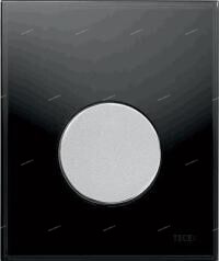 TECEloop Urinal, панель смыва для писсуара, Стекло Черное, Клавиша Хром Матовый - Профессиональное сантехническое и инженерное оборудования для систем отопления, водоснабжения, холодоснабжения, газоснабжения. Умные технологии, Екатеринбург