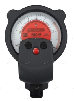 Реле давления воды стрелочное c защитой от сухого хода (РДС-М) G1/2" для насосов - Профессиональное сантехническое и инженерное оборудования для систем отопления, водоснабжения, холодоснабжения, газоснабжения. Умные технологии, Екатеринбург