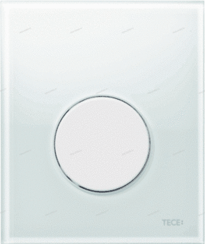 TECEloop Urinal, панель смыва для писсуара, Стекло Белое, Клавиша Белая - Профессиональное сантехническое и инженерное оборудования для систем отопления, водоснабжения, холодоснабжения, газоснабжения. Умные технологии, Екатеринбург