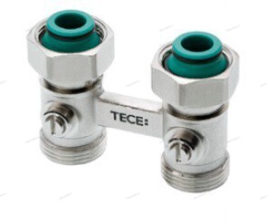 Запорно-присоединительный узел для нижнего подключения радиаторов, ПРОХОДНОЙ - Профессиональное сантехническое и инженерное оборудования для систем отопления, водоснабжения, холодоснабжения, газоснабжения. Умные технологии, Екатеринбург