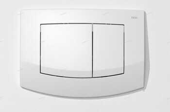 TECEambia, панель смыва с двумя клавишами, белая - Профессиональное сантехническое и инженерное оборудования для систем отопления, водоснабжения, холодоснабжения, газоснабжения. Умные технологии, Екатеринбург