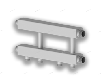 СЕВЕР-KUG - каскадный узел горизонтального типа для подключения в каскад 2-х или 3-х котлов - Профессиональное сантехническое и инженерное оборудования для систем отопления, водоснабжения, холодоснабжения, газоснабжения. Умные технологии, Екатеринбург