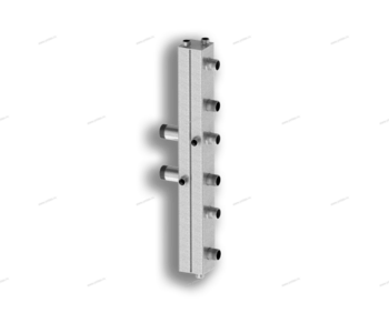 Коллектор комбинированный СЕВЕР KV3 AISI - Профессиональное сантехническое и инженерное оборудования для систем отопления, водоснабжения, холодоснабжения, газоснабжения. Умные технологии, Екатеринбург