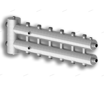 Гидравлический разделитель, совмещенный с коллектором Север-R-М7 (сталь 09Г2С) - Профессиональное сантехническое и инженерное оборудования для систем отопления, водоснабжения, холодоснабжения, газоснабжения. Умные технологии, Екатеринбург