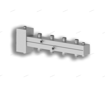 Гидравлический разделитель, совмещенный с коллектором СЕВЕР Т4 AISI - Профессиональное сантехническое и инженерное оборудования для систем отопления, водоснабжения, холодоснабжения, газоснабжения. Умные технологии, Екатеринбург