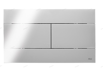 Панель двойного смыва SLIM хром глянцевый - Профессиональное сантехническое и инженерное оборудования для систем отопления, водоснабжения, холодоснабжения, газоснабжения. Умные технологии, Екатеринбург