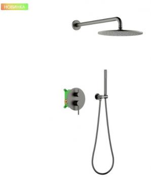 Душевая система встроенная Saona SX-2369/18SM Черное золото - Профессиональное сантехническое и инженерное оборудования для систем отопления, водоснабжения, холодоснабжения, газоснабжения. Умные технологии, Екатеринбург