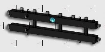 СЕВЕР КМ4 Коллектор комбинированный - Профессиональное сантехническое и инженерное оборудования для систем отопления, водоснабжения, холодоснабжения, газоснабжения. Умные технологии, Екатеринбург