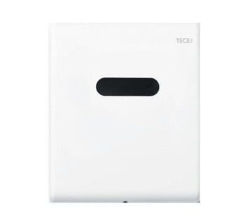 TECEplanus Urinal 6 V-Batterie, панель смыва с инфракрасным датчиком для писсуара. Цвет Белый Матовый - Профессиональное сантехническое и инженерное оборудования для систем отопления, водоснабжения, холодоснабжения, газоснабжения. Умные технологии, Екатеринбург