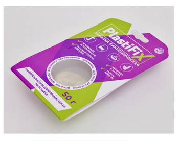 Замазка сантехническая, банка 50г. PlastiFix - Профессиональное сантехническое и инженерное оборудования для систем отопления, водоснабжения, холодоснабжения, газоснабжения. Умные технологии, Екатеринбург