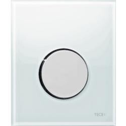 TECEloop Urinal, панель смыва для писсуара, Стекло Белое, Клавиша Хром Глянцевый - Профессиональное сантехническое и инженерное оборудования для систем отопления, водоснабжения, холодоснабжения, газоснабжения. Умные технологии, Екатеринбург