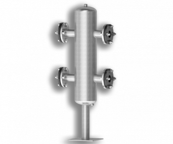 Гидравлический разделитель универсальный Север-160 (сталь 09Г2С) - Профессиональное сантехническое и инженерное оборудования для систем отопления, водоснабжения, холодоснабжения, газоснабжения. Умные технологии, Екатеринбург