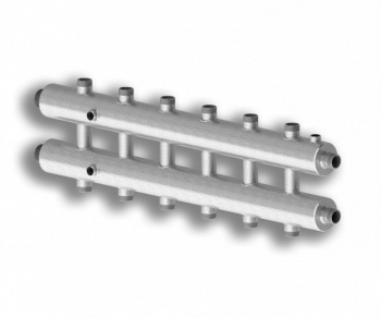 Гидравлический коллектор универсальный Север-R-КМ7 (сталь 09Г2С) - Профессиональное сантехническое и инженерное оборудования для систем отопления, водоснабжения, холодоснабжения, газоснабжения. Умные технологии, Екатеринбург