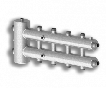 Гидравлический разделитель, совмещенный с коллектором Север-R-М5 (сталь 09Г2С) - Профессиональное сантехническое и инженерное оборудования для систем отопления, водоснабжения, холодоснабжения, газоснабжения. Умные технологии, Екатеринбург