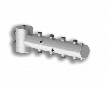 Гидравлический разделитель, совмещенный с коллектором Север-R-T4 (сталь 09Г2С) - Профессиональное сантехническое и инженерное оборудования для систем отопления, водоснабжения, холодоснабжения, газоснабжения. Умные технологии, Екатеринбург