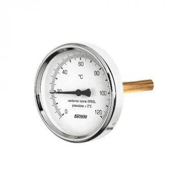 Термометр биметаллический TA40, 120C, 1/2" Sitem - Профессиональное сантехническое и инженерное оборудования для систем отопления, водоснабжения, холодоснабжения, газоснабжения. Умные технологии, Екатеринбург