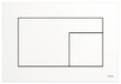 Панель смыва унитаза TECEvelvet цвет Bianco Kos / Белый - Профессиональное сантехническое и инженерное оборудования для систем отопления, водоснабжения, холодоснабжения, газоснабжения. Умные технологии, Екатеринбург