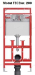Застенный модуль TECElux 200 для установки подвесного унитаза (h=1120 мм), регулируемый ПО ВЫСОТЕ - Профессиональное сантехническое и инженерное оборудования для систем отопления, водоснабжения, холодоснабжения, газоснабжения. Умные технологии, Екатеринбург