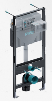 Инсталляция для унитаза со сливным баком RIVO Set A  - Профессиональное сантехническое и инженерное оборудования для систем отопления, водоснабжения, холодоснабжения, газоснабжения. Умные технологии, Екатеринбург