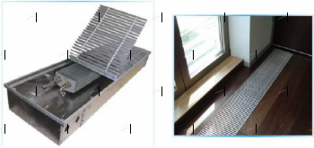 EVA COIL - KO, KO-H встраиваемые в пол конвекторы без вентилятора ДЛЯ БАССЕЙНА - Профессиональное сантехническое и инженерное оборудования для систем отопления, водоснабжения, холодоснабжения, газоснабжения. Умные технологии, Екатеринбург