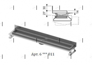 ТЕСЕ - КАНАЛ ДРЕНАЖНЫЙ ПРИСТЕННЫЙ 120 СМ ПО ЦЕНЕ ВСЕГО 9 520 РУБЛЕЙ! - Профессиональное сантехническое и инженерное оборудования для систем отопления, водоснабжения, холодоснабжения, газоснабжения. Умные технологии, Екатеринбург